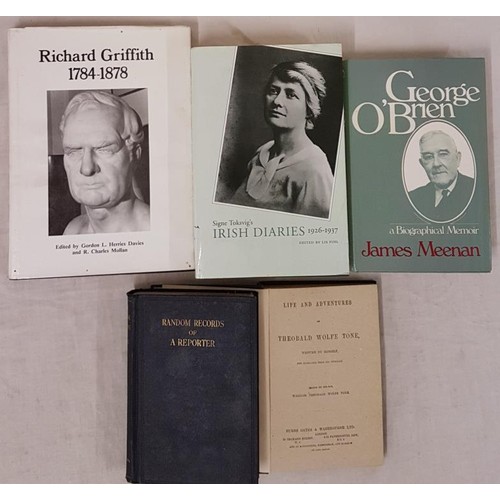 184 - Richard Griffith 1784 – 1878 by Gordon Davies editor.1980. Surveyor of coalfields, author... 
