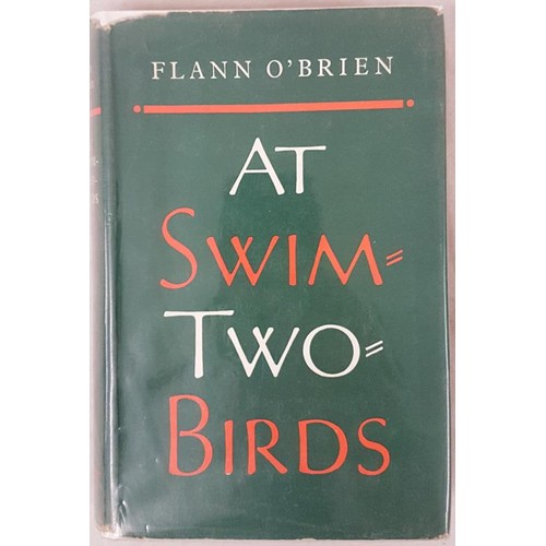 472 - Flann O’Brien. At Swim Two Birds. 1960. 2nd edition Fine dust jacket. Rare with original signa... 