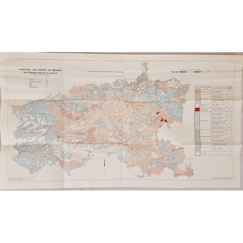 475 - Finch, Soils of Co Limerick, 1966, An Foras Talúntais, 4to, 199 pps with maps in back folder.... 