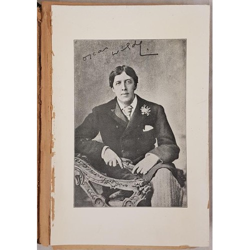 489 - Robert H. Sherrard. Oscar Wilde –The Story of an Unhappy Friendship. 1909. Wilde frontispiece illust... 