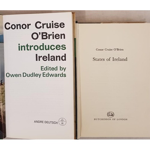 494 - Conor Cruise O’Brien. Introducing Ireland. 1969. Colour illustrations and C.C. 0’Brien. The States o... 