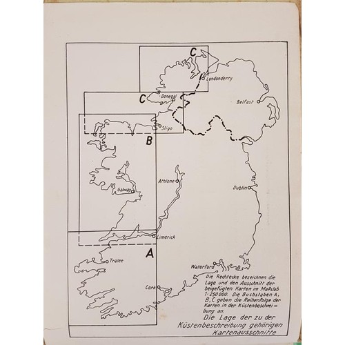 520 - German Plans for Invasion of Ireland during WWII. Milita¨rgeographische Angaben u¨ber Irland... 