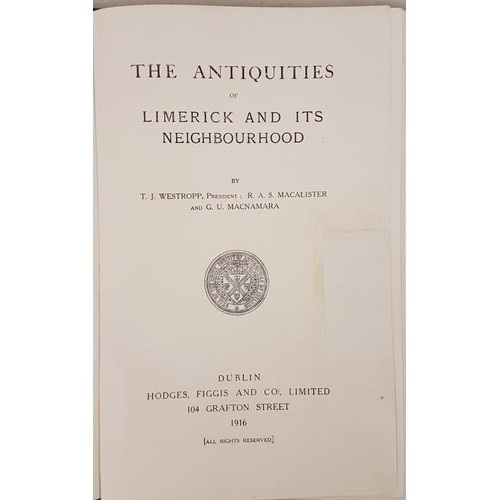 529 - Illustrated Guide to City of Limerick and Antiquities in its Neighbourhood including Clare. Thomas J... 