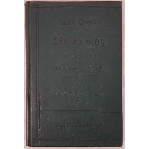 531 - [Clare Gaelic Poet] Laoi Oisin ar Thir na n-Og. The Lay of Oisin in the Land of Youth. Michael Coimi... 