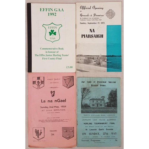 549 - Sporting Limerick. Effin GAA 1992. Commemorative Book; La na nGael May 1954 at GAA Grounds, Ennis Ro... 