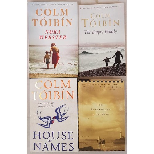 567 - 4 Colm Toibin First Editions, 2 signed. Nora Webster, 2014, Viking, Signed Exclusive Edition, first ... 