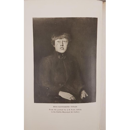 570 - Katherine Tynan. Twenty-Five Years Reminiscences. 1913. 1st. Fronts portrait of author by J. B. Yeat... 