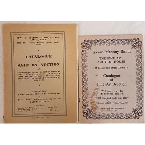 576 - Town & Country Estates. Catalogue – Sale of contents of Major Mountray, Augher, Co. Tyrone 4-6 M... 