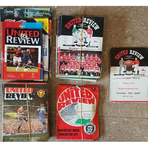 615 - Manchester United Match Programmes 