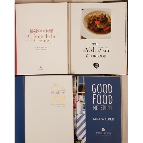 653 - The Irish Pub Cookbook, small folio, dj. Kevin Dundon’s Modern Irish Food, 2017, cards, 4to. G... 