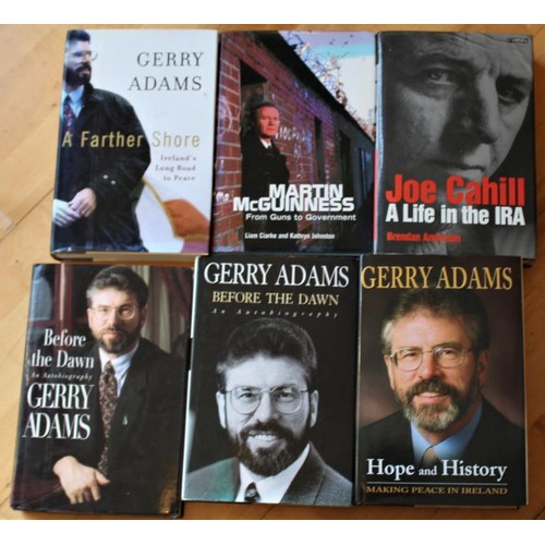36 - Northern Ireland Troubles. A Farther Shore – Ireland’s Long Road to Peace (HB) by Gerry Adams 1st ed... 