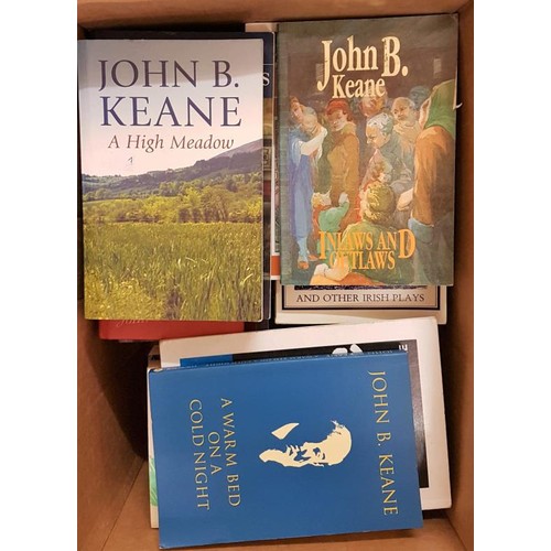57 - Box of John B Keane Books. Letters to an Irish Publican, Letters to a Love Hungry Farmer, A Christma... 