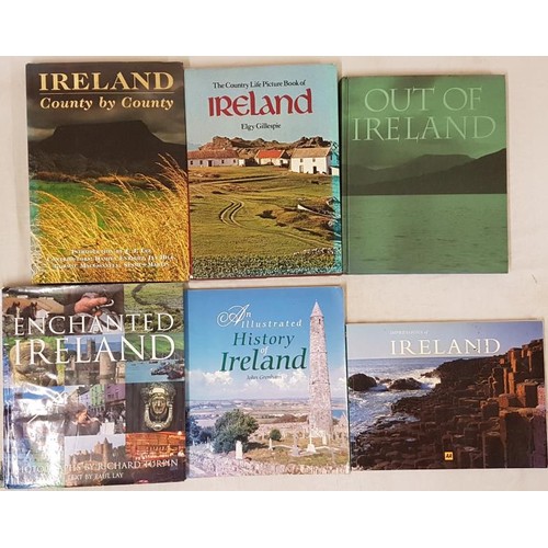 71 - Irish Interest Coffee Table Books. Enchanted Ireland (HB) photos by Richard Turpin text by Paul Lay,... 