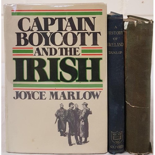 90 - Irish Interest. A History of Ireland (HB) by Dunlop 1922, Rambles in Eirin n(HB) by William Bulfin 1... 