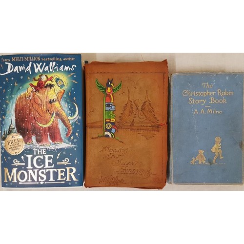 122 - Three Children’s Books – The Life & Adventures of Robinson Crusoe (HB) in an ornate Cover, The I... 