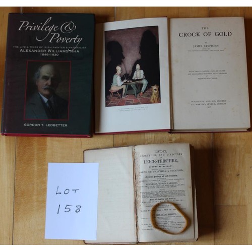 158 - Privilege & Poverty the life and times of Irish Painter and Naturalist Alexander Williams RHA (H... 