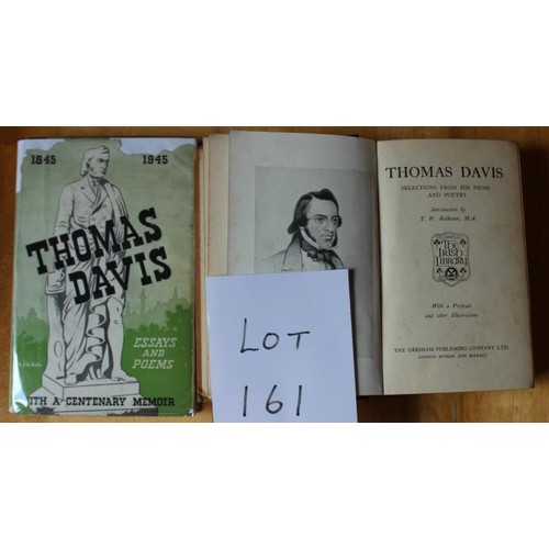 161 - Mayo Interest. Thomas Davis selection from his Prose and Poetry (HB) by T W Rolleston and Thomas Dav... 