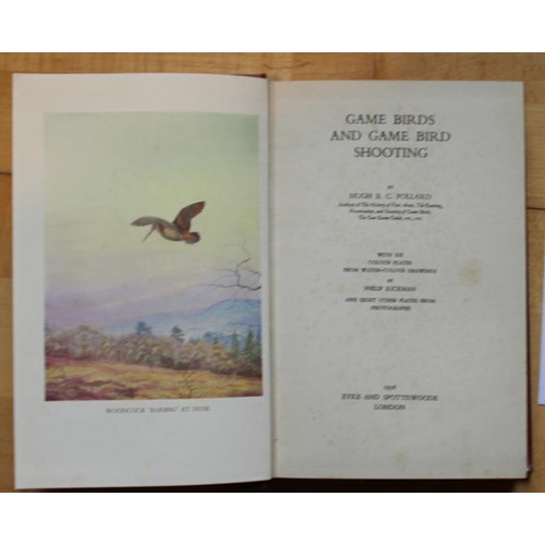 184 - Game Birds and Game Bird Shooting (HB) by Hugh B C Pollard 1st ed 1936