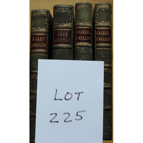 225 - The Confessions of Harry Lorrequer with numerous illustrations (HB) published by William Curry Dubli... 