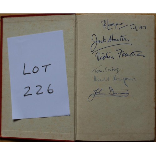 226 - Signed Book. Makers of the Labour Movement (HB) by Margaret Cole signed by Jack Haston, Victor Feath... 