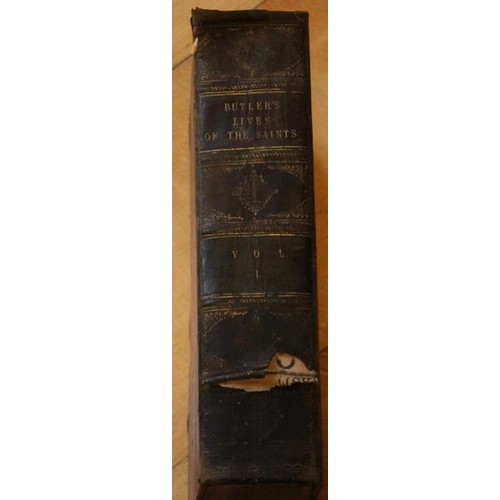 248 - Butler’s Lives of the Saints Vol 1 R Coyne Dublin 1833 (HB)