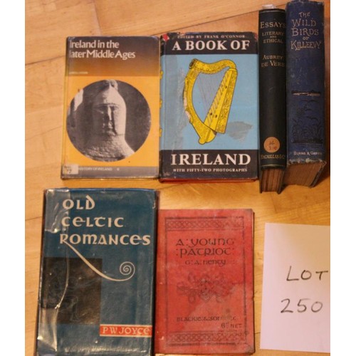 250 - Ireland in the middle ages (HB) James Lydon, A Book of Ireland with 52 Photographs (HB) by Frank O’C... 