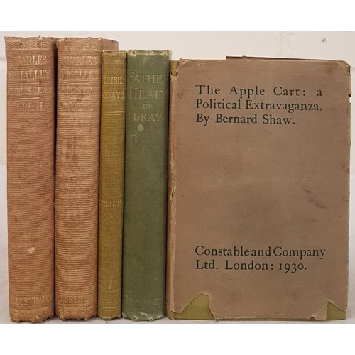 257 - The Apple Cart: a Political Extravaganza (HB) by Bernard Shaw Constable and Company 1930 1st ed, Cha... 