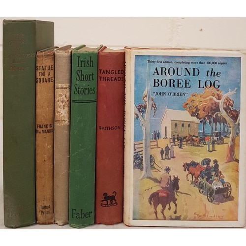 259 - Around the Boree Log (HB) by John O’Brien, The Quest of Happiness (HB) by John Mackay Talbot Press 1... 