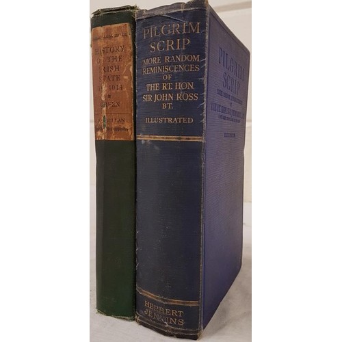 267 - History of the Irish State to 1014 (HB)by Alice Stopford Green 1925 1st ed and Pilgrim Scrip More Ra... 