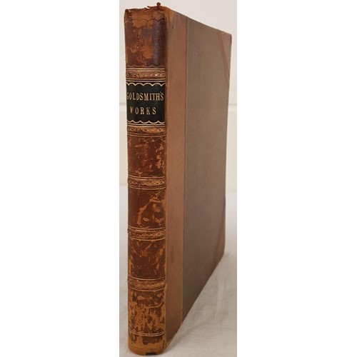 287 - The Works of Oliver Goldsmith illustrated vicar of Wakefield select Poems and Comedies (HB) by John ... 