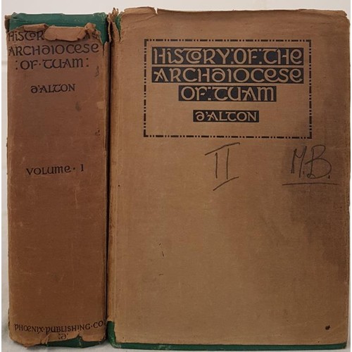 288 - History of the Archdiocese of Tuam (HB) by D’alton 1928 Talbot Press Volumes 1 and 2 1st ed. (2 Book... 