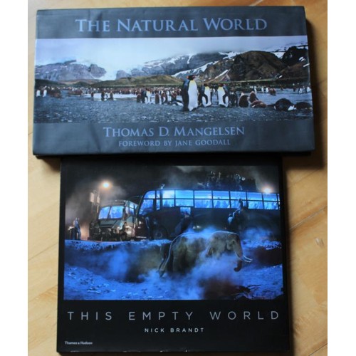 301 - Coffee Table Books. This Empty World (HB) by Nick Brandt and The natural World by Thomas D. Mangelse... 