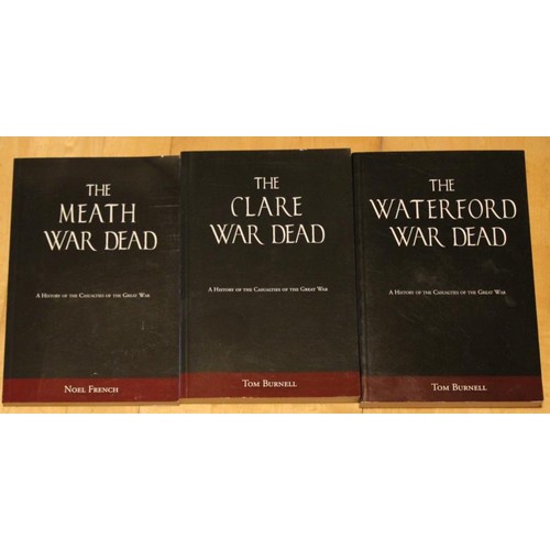 468 - The Irish War Dead books – A history of the Casualties of the Great War. The Clare War Dead by Tom B... 