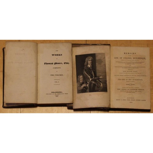 469 - Memoirs of the Life of Colonel Hutchinson – Governor of Nottingham Castle & Town Published by He... 