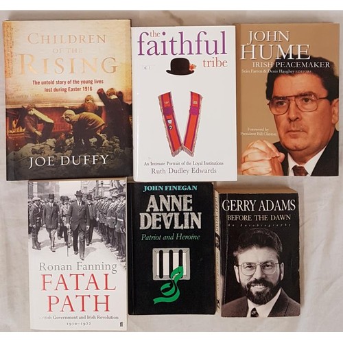 150 - The Troubles - Children Of The Rising by Duffy,The Faithful Tribe by R D Edwards, John Hume Irish Pe... 