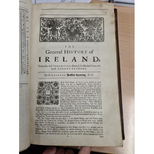 504 - The General History of Ireland (HB) Collected by Jeoffry Keating and Translated from the Original Ir... 