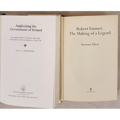 23 - M. Elliott. Robert Emmet. The Making of a Legend. 2003 and J.G. Crawford. Anglicizing the Government... 