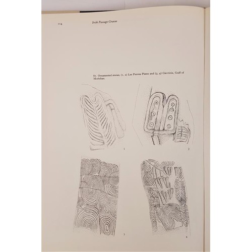 48 - Michael Herity, Irish Passage Graves, folio, dj, IUP 1874, vg, owner sig. 308 pps. (1)