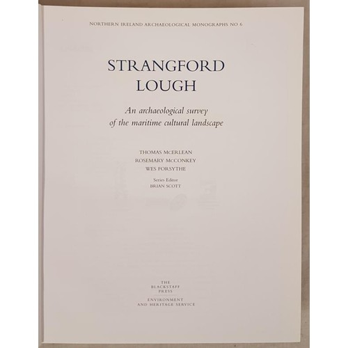 99 - McErlean & Others. Strangford Lough: An Archaeological Survey of the Maritime Cultural Landscape... 