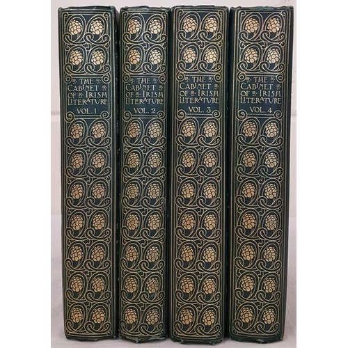 122 - The Cabinet Of Irish Literature. 4 vols, London, 1903 - nice condition