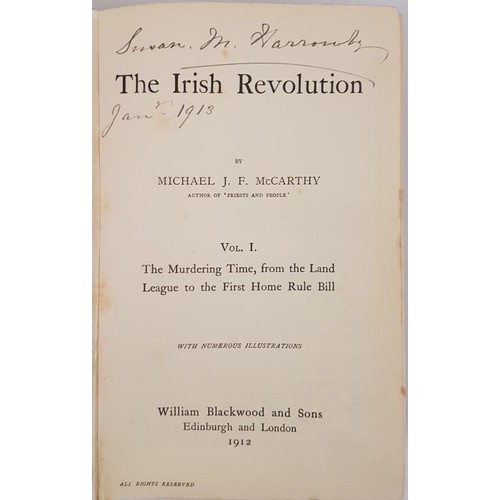 138 - The Irish Revolution. The Murdering Time from the Land Bill to the First Home Rule Bill by Michael J... 