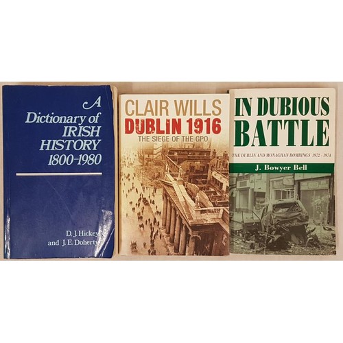 145 - In Dubious Battle – The Dublin and Monaghan Bombings 1972-1974, J Bowyer Bell, Poolbeg, 1996. 1st Ed... 