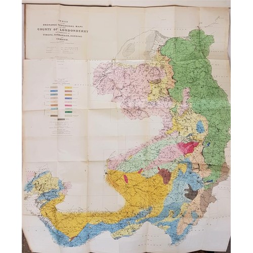 147 - Irish Geology & Ordnance Survey] Portlock, J. E. Report of the Geology of the County of Londonde... 