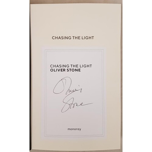 718 - Chasing the Light, Oliver Stone, 1st Edition, 1st Printing, Monoray, 2020, 1st UK edition, 1st Print... 