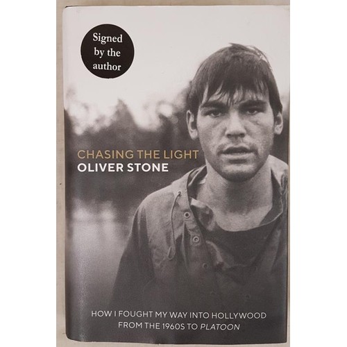 718 - Chasing the Light, Oliver Stone, 1st Edition, 1st Printing, Monoray, 2020, 1st UK edition, 1st Print... 