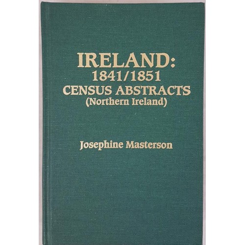 730 - Irish Census 1841-51:   Masterson, J. Ireland: 1841/1851 Census Abstracts (Northern Irelan... 