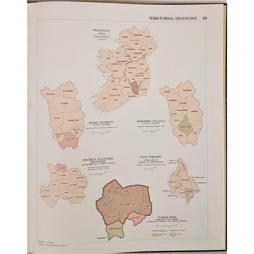 747 - Atlas Of Ireland, Royal Irish Academy, 1979, Folio, coloured maps, fine.