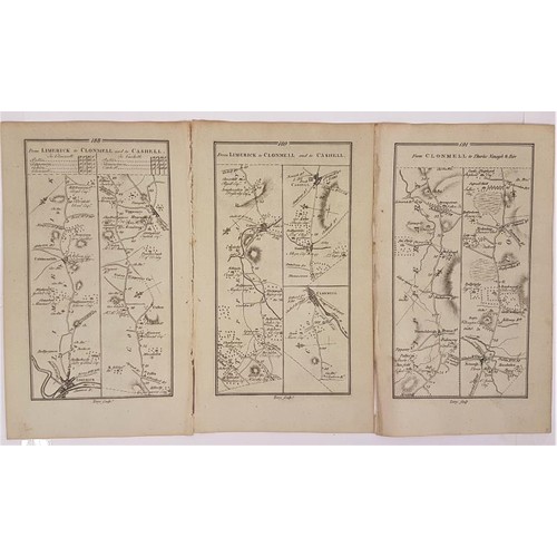 750 - 1777 Maps. Road from Limerick to Clonmel and to Cashell. Road from Clonmell to Thurles, Nenagh &... 