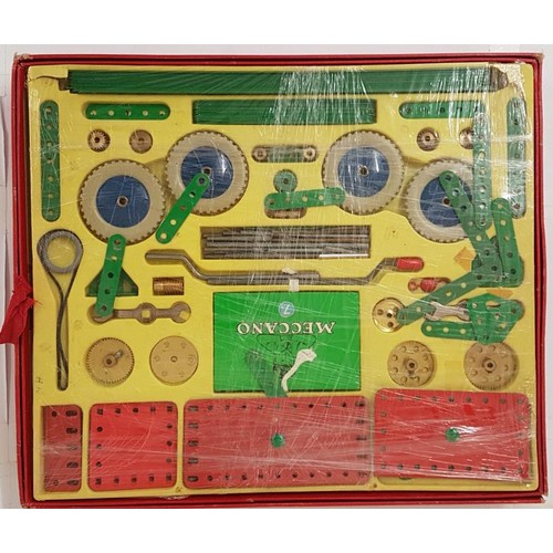 102 - Meccano Set: Double Set No. 7 with full Instruction Book. Wired into Original Box. c.1963