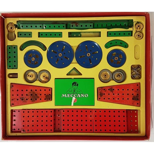 102 - Meccano Set: Double Set No. 7 with full Instruction Book. Wired into Original Box. c.1963